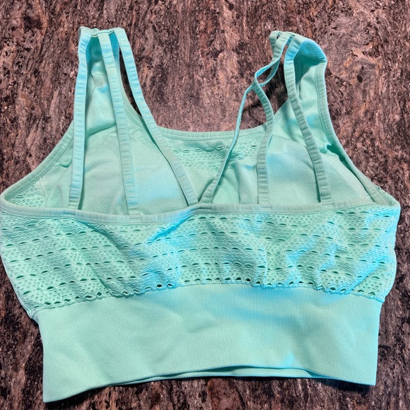 Gymshark Mint Green Sports Bra - Picture 3 of 3